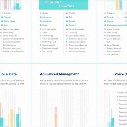 Advanced Local SEO Strategies for 2024 Infographic illustrating advanced local SEO tactics like structured data, voice search optimization, and citation consistency.