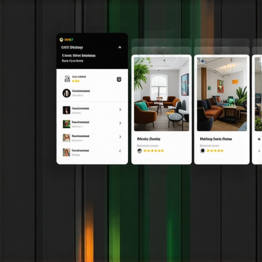 Screenshot of a Google My Business profile showing reviews, photos, and updates.