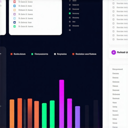 Screenshot of a local SEO analytics dashboard showing rankings and citations