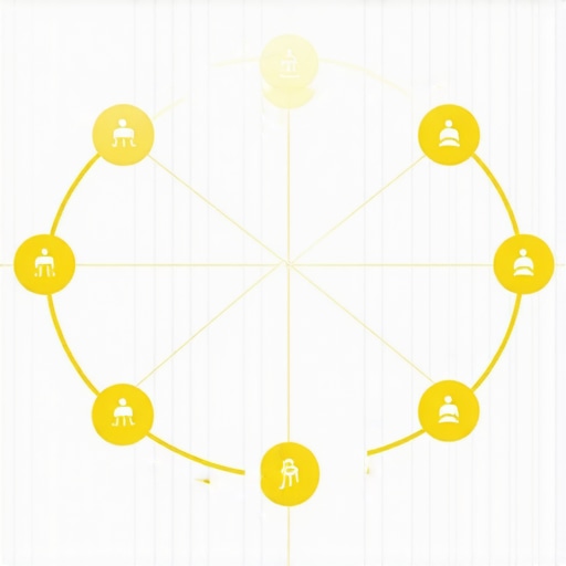 Local Ranking Signals Diagram A diagram showing interconnected core and human signals influencing local search rankings.