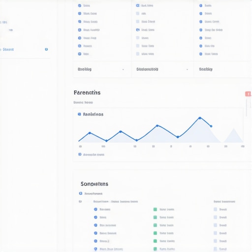A screenshot displaying local ranking analytics and SEO performance metrics.