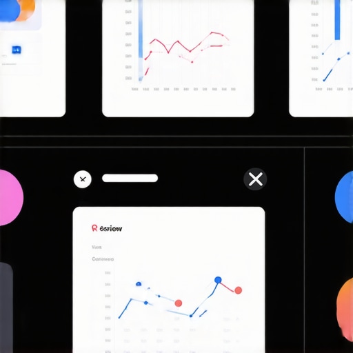 Screenshot of a dashboard displaying local search rankings, reviews, and analytics.