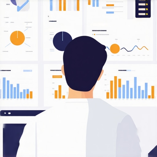 Person analyzing detailed local SEO signals on a computer screen