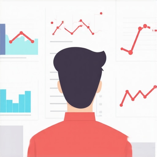 Person reviewing local ranking data on a computer