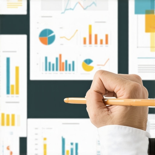 Analytical researcher studying local SEO data on multiple screens.