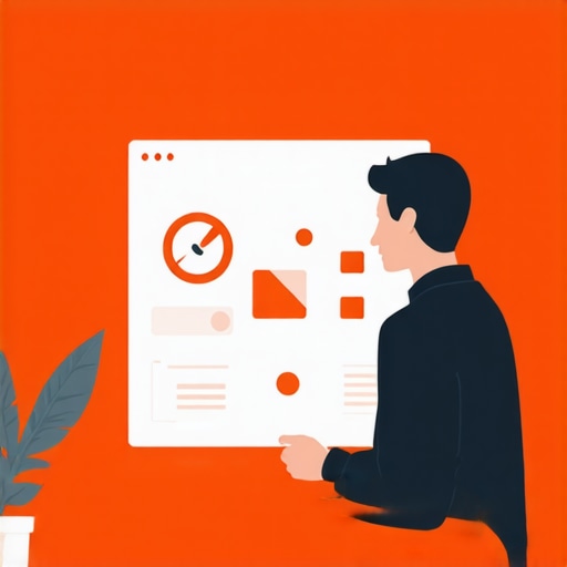 Person reviewing digital dashboards with charts showing customer visits, reviews, and engagement metrics.